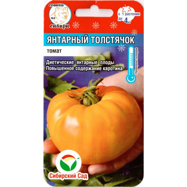 Томат Янтарный толстячок /20 семян/ *СибСад*