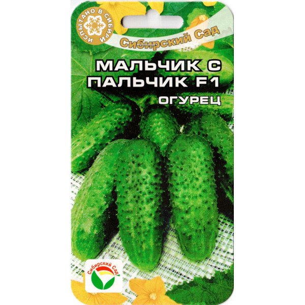 Насіння огірка Мальчик з пальчик F1 /7 насіння/ *СібСад*