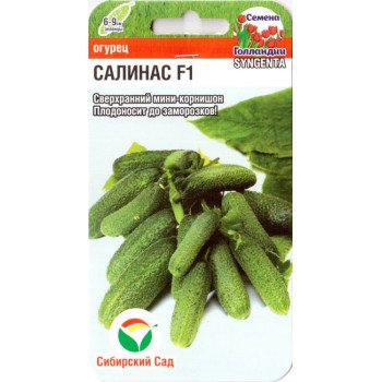 Огурец Салинас F1 /7 семян/ *СибСад*
