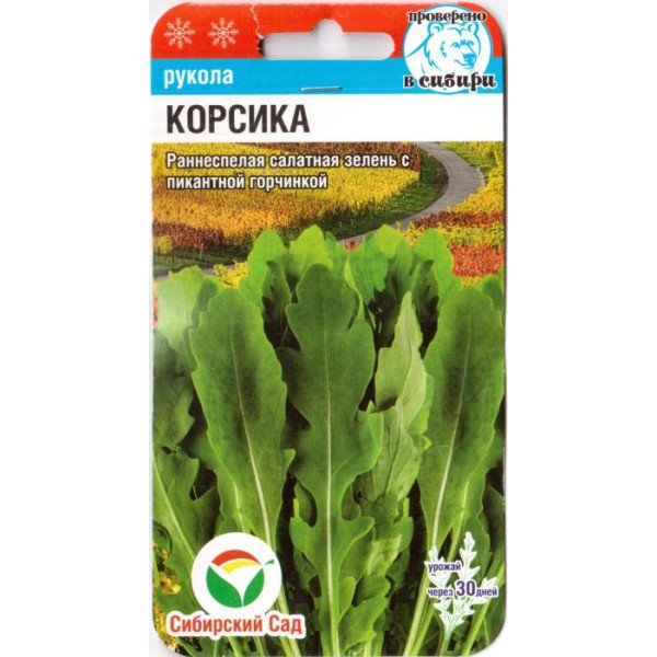 Семена рукколы Корсика /0,5 г/ *СибСад*