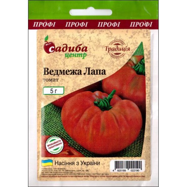 Семена томата Медвежья лапа /5 г/ *Садыба*