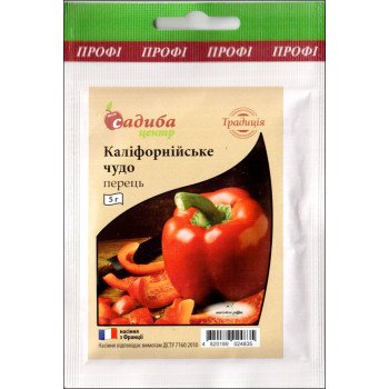 Перец сладкий Калифорнийское чудо /5 г/ *Садыба*