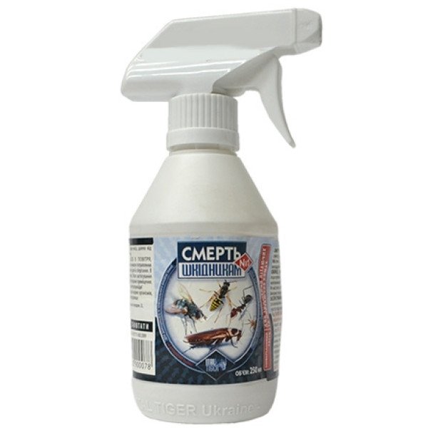 Инсектицид Смерть вредителям №1 /250 мл/ *Итал Тайгер*
