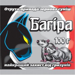 Родентицид Багіра /100 г зернова приманка/ *Укравіт*