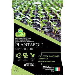 Добриво ПЛАНТАФОЛ для саду, городу, ландшафту. Початок вегетації /25 г/ *Valagro*