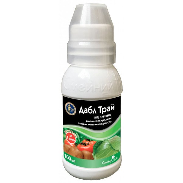 Гербіцид Дабл Трай /100 мл/ *Сімейний сад*