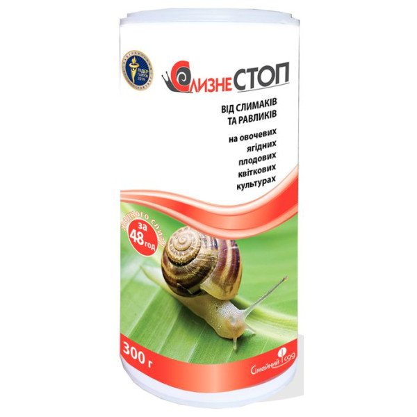 Инсектицид СлизнеСТОП /300 г/ *Семейный сад*