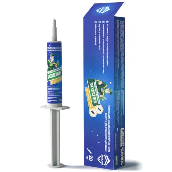 Гель від тарганів і мурах Захисник /20 мл/ *Укравіт*