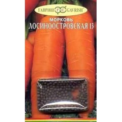 Морковь гранулированная Лосиноостровская 13 /300 семян/ *Гавриш*
