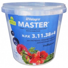 Удобрение МАСТЕР комплексное NPK 3.11.38+4 /1 кг/ *Valagro*