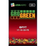 Добриво Фрут NPK 17-10-32 /100 г/ *Gro Green*