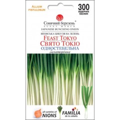 Цибуля на перо Свято Токіо /300 насінин/ *Сонячний Березень*