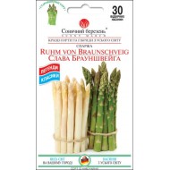 Спаржа Слава Брауншвейга /30 насінин/ *Сонячний Березень*