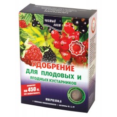 Добриво для плодових та ягідних чагарників /300 г/ *Чистий лист*