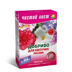 Добриво для квітучих рослин /300 г/ *Чистий лист*